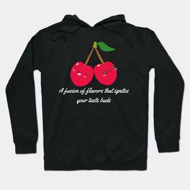 A fusion of flavors that ignites your taste buds. Hoodie by Nour